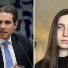 Hugo Motta e Felca