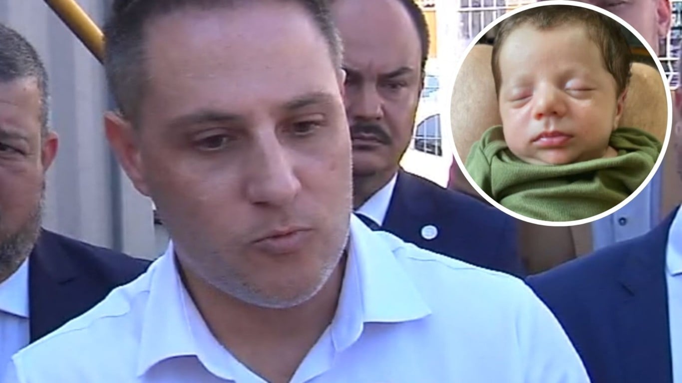 Ronaldo dos Santos Costa, pai de Miguel (Foto/reprodução: TV Vitória)