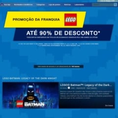 Jogos da franquia LEGO estão com até 90% de desconto na Steam