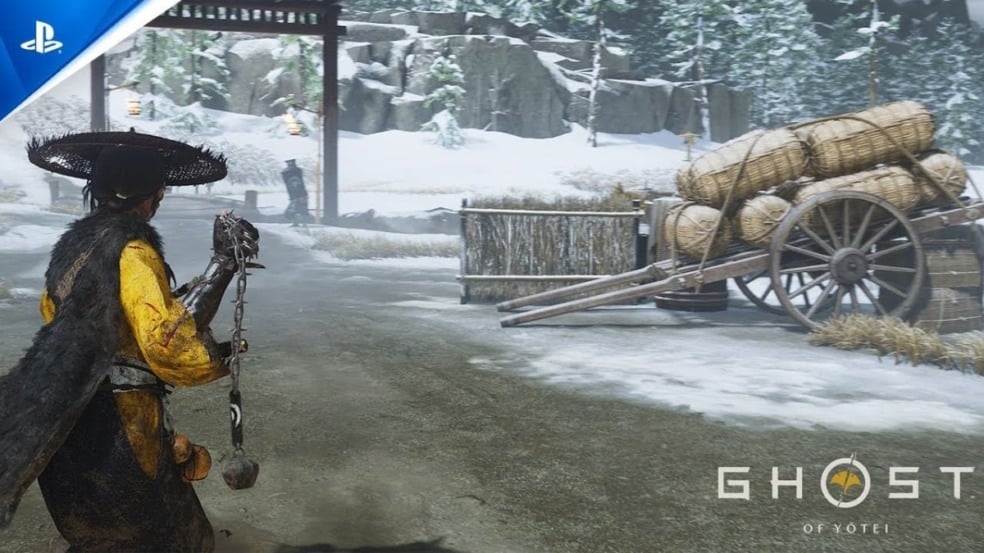 Kusarigama domina o gameplay de Ghost of Yotei em vídeo vazado