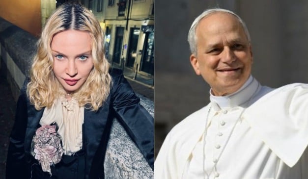 Foto: Reprodução/Instagram/@madonna/Vatican Media 