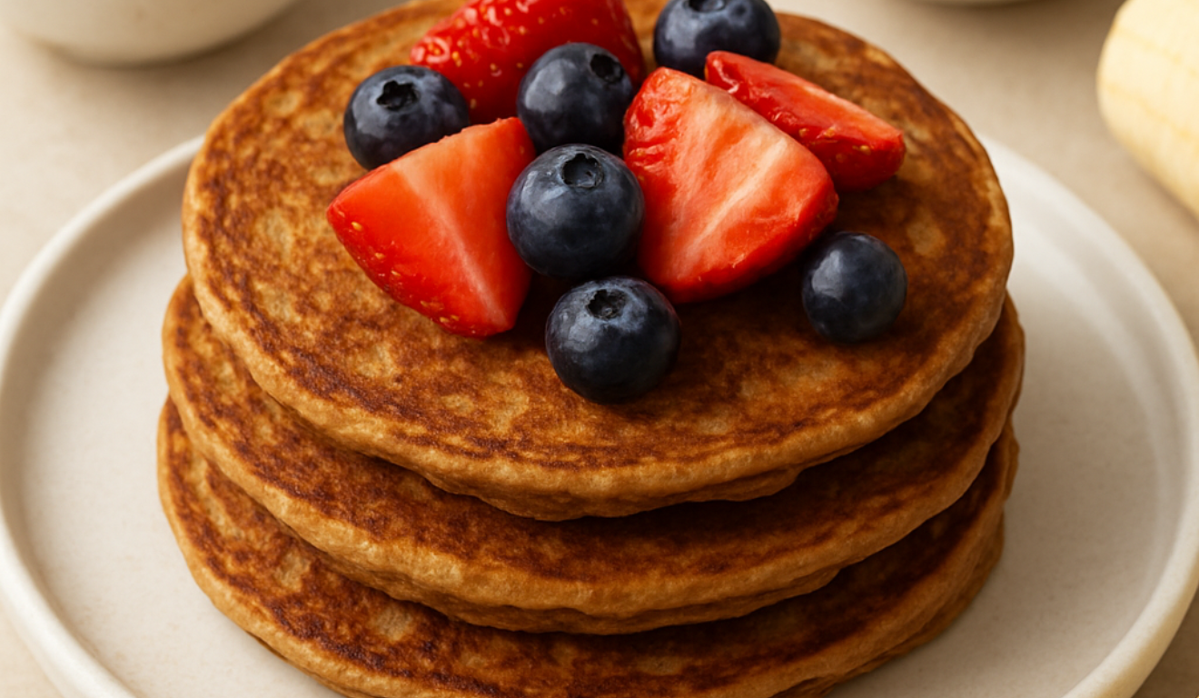 Deliciosa e saudável, a panqueca de banana fit é a escolha perfeita para um café da manhã nutritivo/Foto: ChatGPT