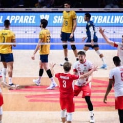 VNL: Brasil x Polônia