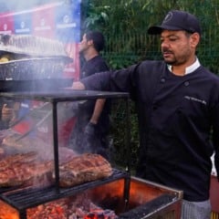 Evento deve reunir três toneladas de carne (Foto: Divulgação/Parrillada do Chefe)