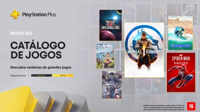 PlayStation Plus tem Mortal Kombat 1 no catálogo de agosto