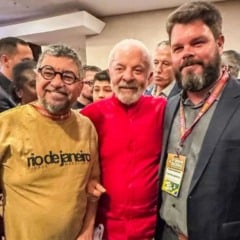 Lula e o neto de Fidel Castro