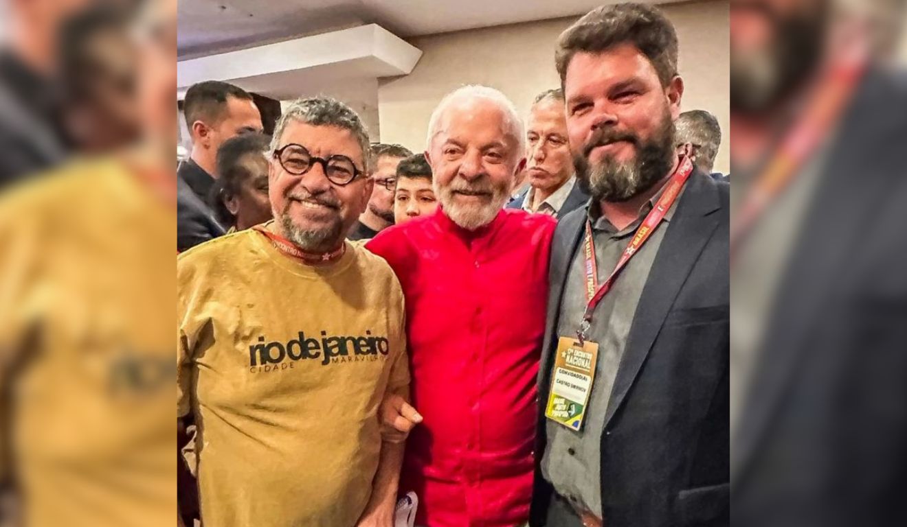 Lula e o neto de Fidel Castro