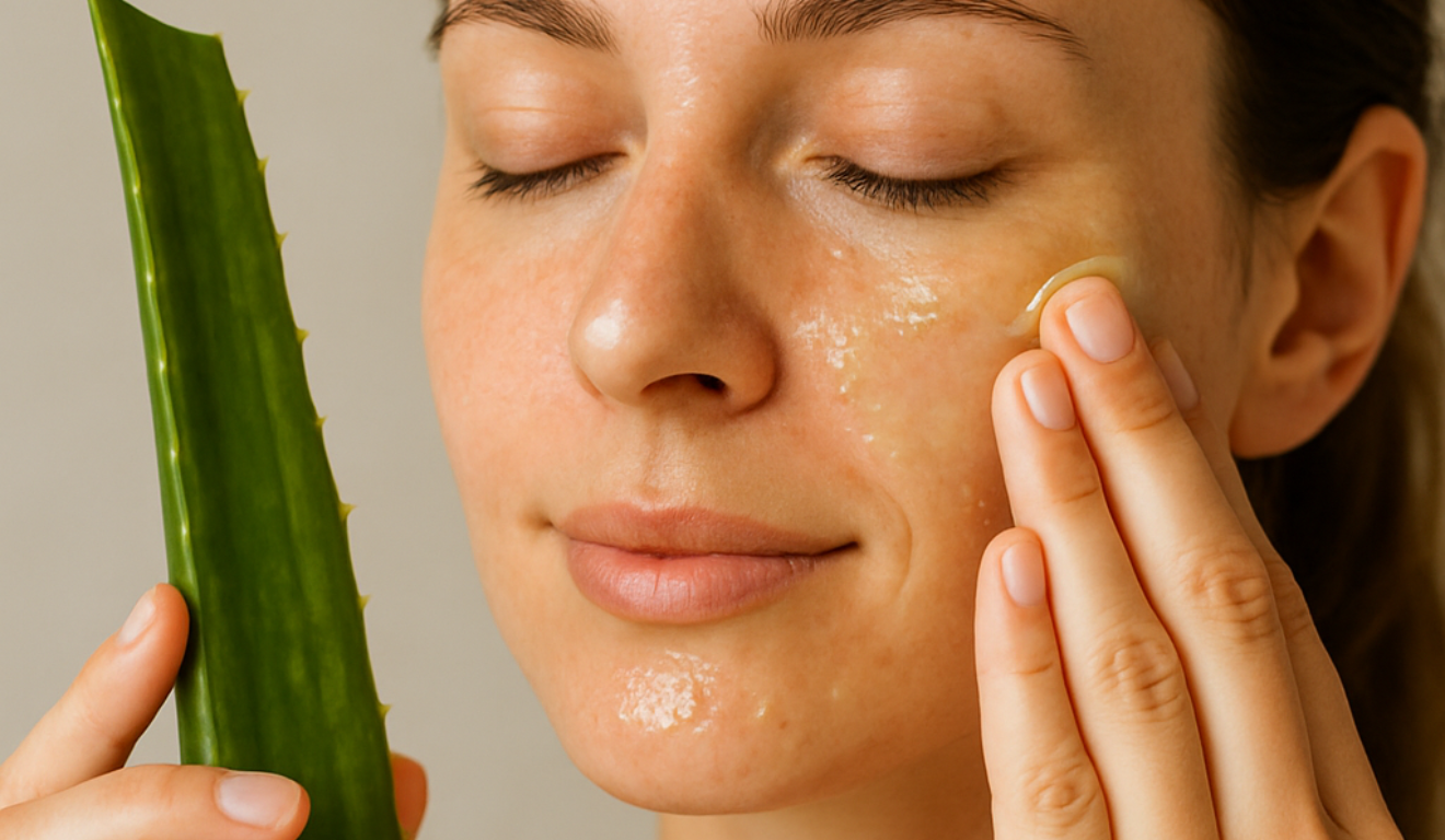 Veja os benefícios de usar a babosa na rua rotina de skincare/Foto: ChatGPT