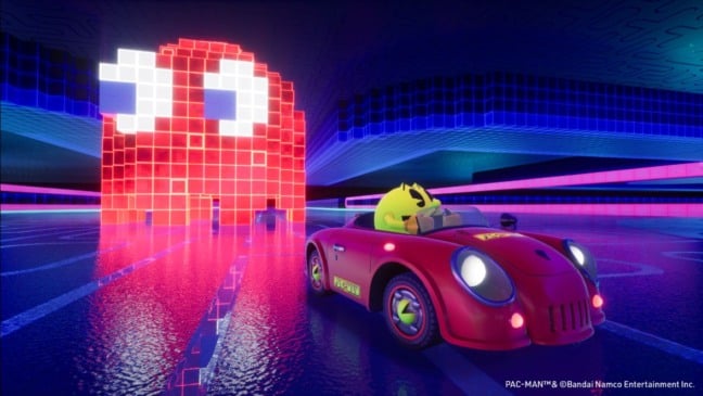SEGA lança trailer de PAC-MAN em Sonic Racing: CrossWorlds