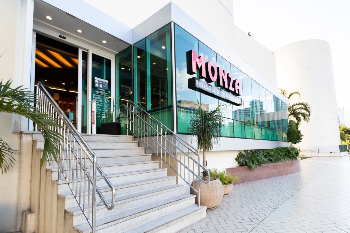 Padaria Monza do Shopping Vitória. Foto: Monza/Divulgação Padaria Monza do Shopping Vitória. Foto: Monza/Divulgação