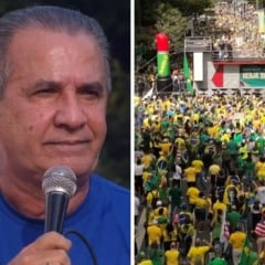 Silas Malafaia em ato bolsonarista na Paulista