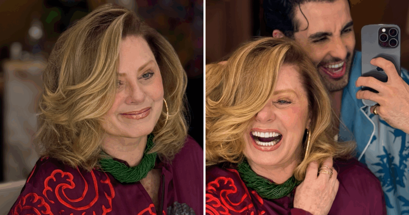 Vera Fischer surge loiríssima e exibe novo visual em fotos (Foto: Reprodução/Instagram @verafischeroficial)