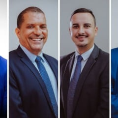 Saulinho, Cleber Serrinha, Teilton Valim e Wellington Alemão.