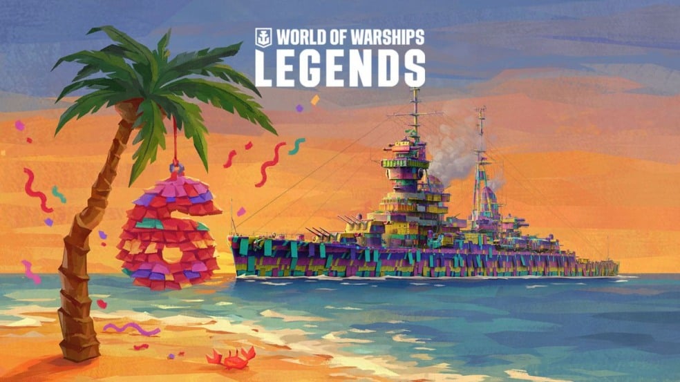 World of Warships: Legends comemora 6º aniversário