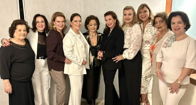 "Amigas para Sempre" em almoço de homenagem para Diva Michelini