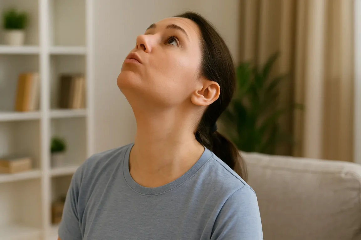 5 exercícios faciais para começar hoje mesmo se você precisa reduzir a papada e afinar o rosto naturalmente