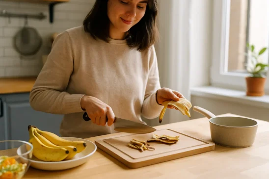 5 usos criativos da casca de banana que resolvem problemas na cozinha sem gerar lixo