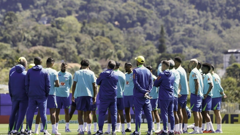 SELEÇÃO BRASILEIRA. 03.09.2025 - Treino Granja Comary FOTO: @rafaelribeirorio / CBF