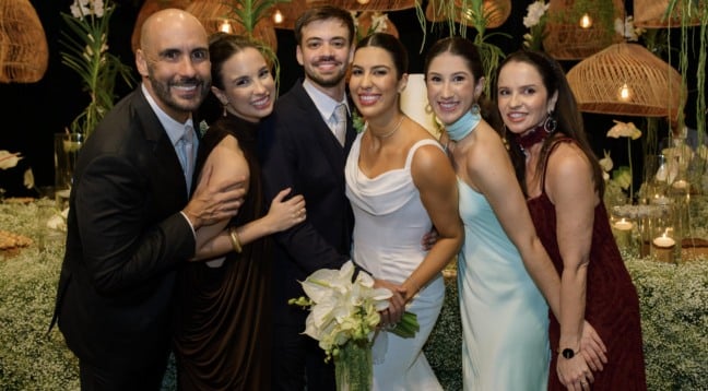 Emocionante e bonito, o casamento de Luisa Duarte e Lucas Fronza