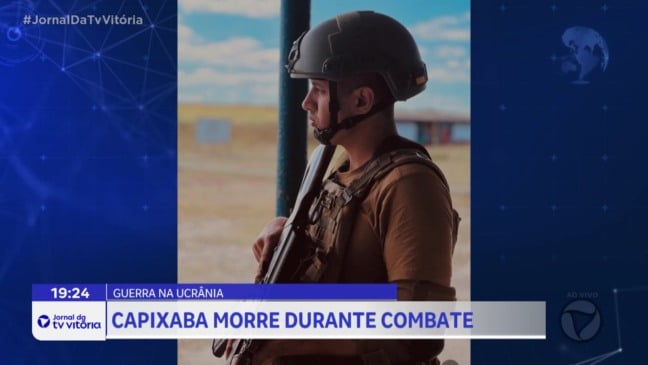 Voluntário capixaba de 29 anos morre na guerra da Ucrânia