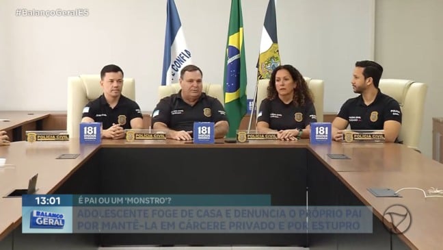 Pai é preso por cárcere privado e abusos sexuais na ES