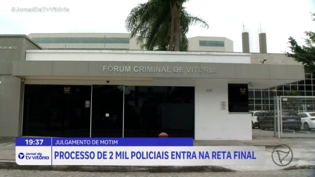 Continua julgamento de policiais militares acusados de  motim em 2017