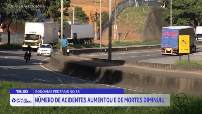Número de acidentes nas rodovias cresce, mas o de mortes diminuiu