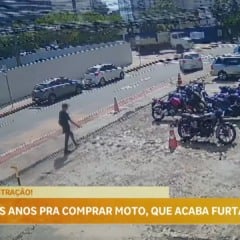 Motocicleta de atendente de telemarketing é furtada em Vitória
