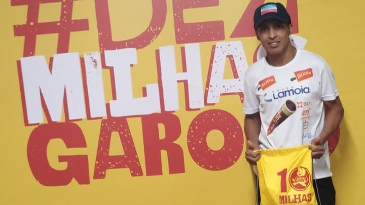 Alequessandro Paula da Silva. Chicletinho. Dez Milhas Garoto 2025