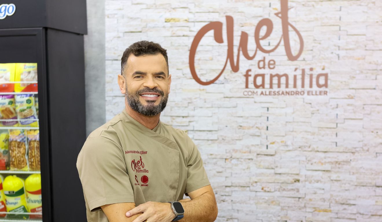 Alessandro Eller apresenta o reality Chef de Família