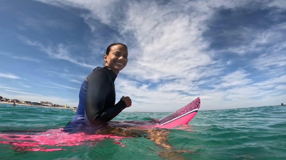 Aline Lopes, Surfista Surda de Presidente Kennedy