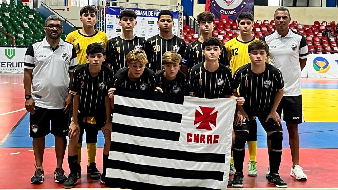 Álvares Cabral é vice-campeão da Taça Brasil Sub-14 de Futsal. 20/09/2025