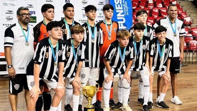 Álvares Cabral é vice-campeão da Taça Brasil Sub-14 de Futsal. 20/09/2025