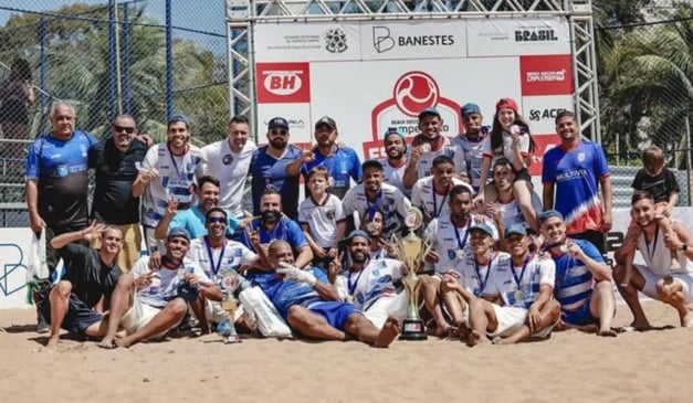 Campeonato Estadual de Beach Soccer 2024. Vila Velha campeã