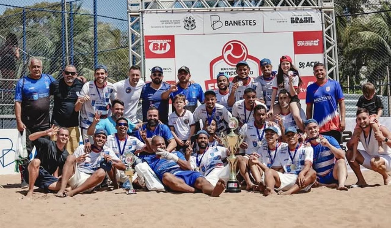 Campeonato Estadual de Beach Soccer 2024. Vila Velha campeã