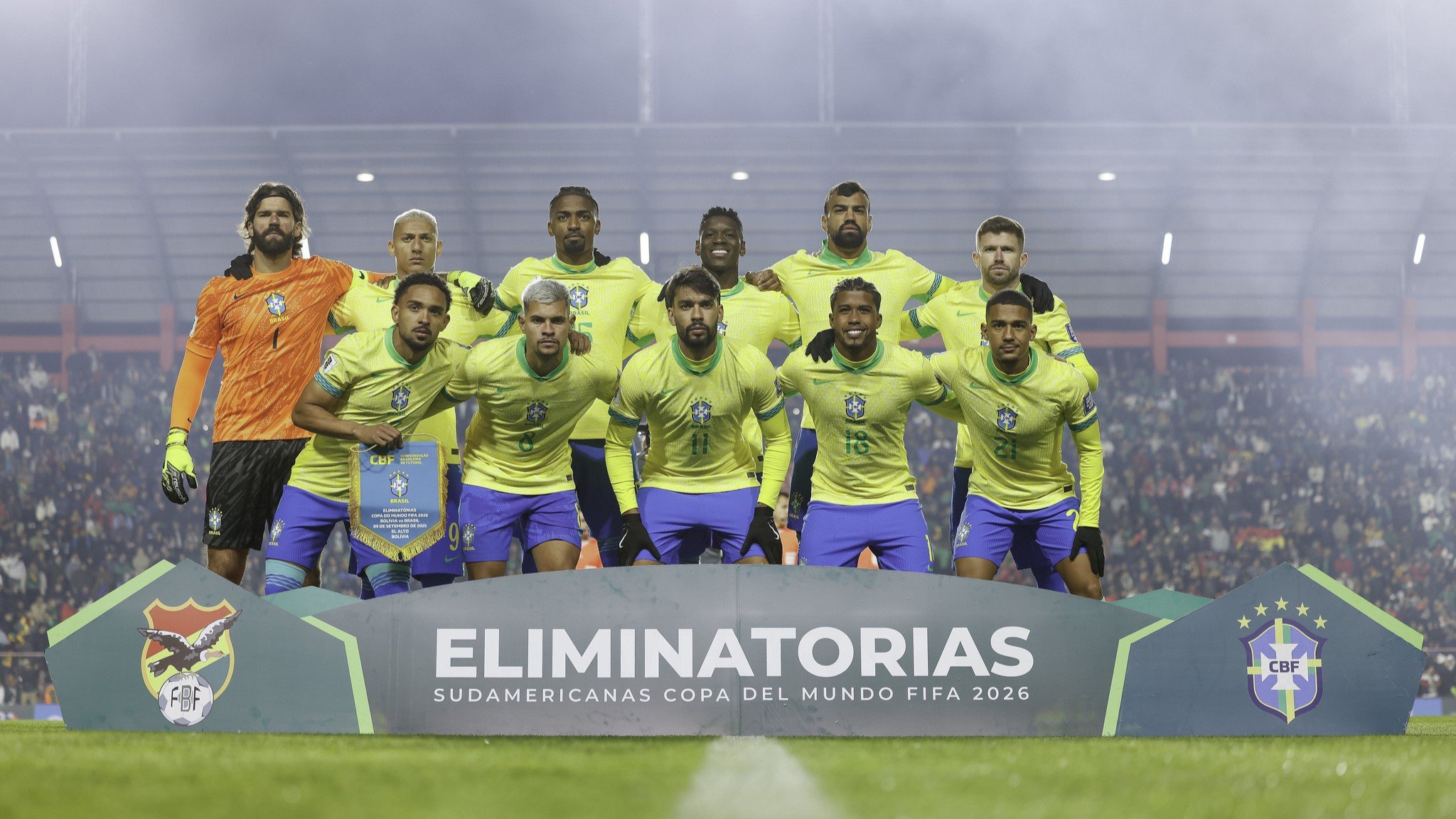 09.09.2025 - Bolívia x Brasil - El Alto Foto: @rafaelribeirorio I CBF