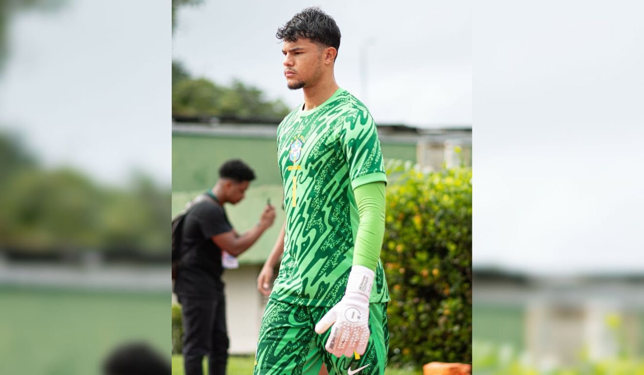 Bruninho Samudio foi convocado pela terceira vez seguida para a seleção brasileira sub-15. Foto: Reprodução/Instagram