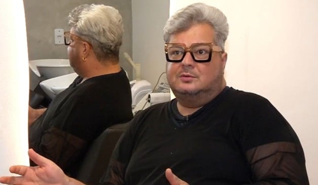 O cabeleireiro Gladston Medeiros contou que ganhou sobrevida após transplante. Foto: Reprodução/TV Vitória
