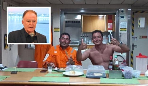 Casagrande comemorou o resgate de Ronald e Maikel