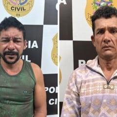 Charme Santos de Souza e Dário Alves de Oliveira são investigados pelo crime. Foto: Reprodução/PCES