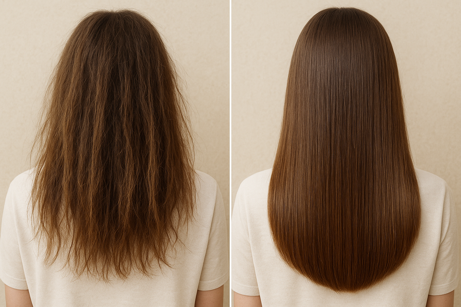 Cabelos elásticos indicam danos profundos e precisam de uma rotina intensa de recuperação/Foto: Canva