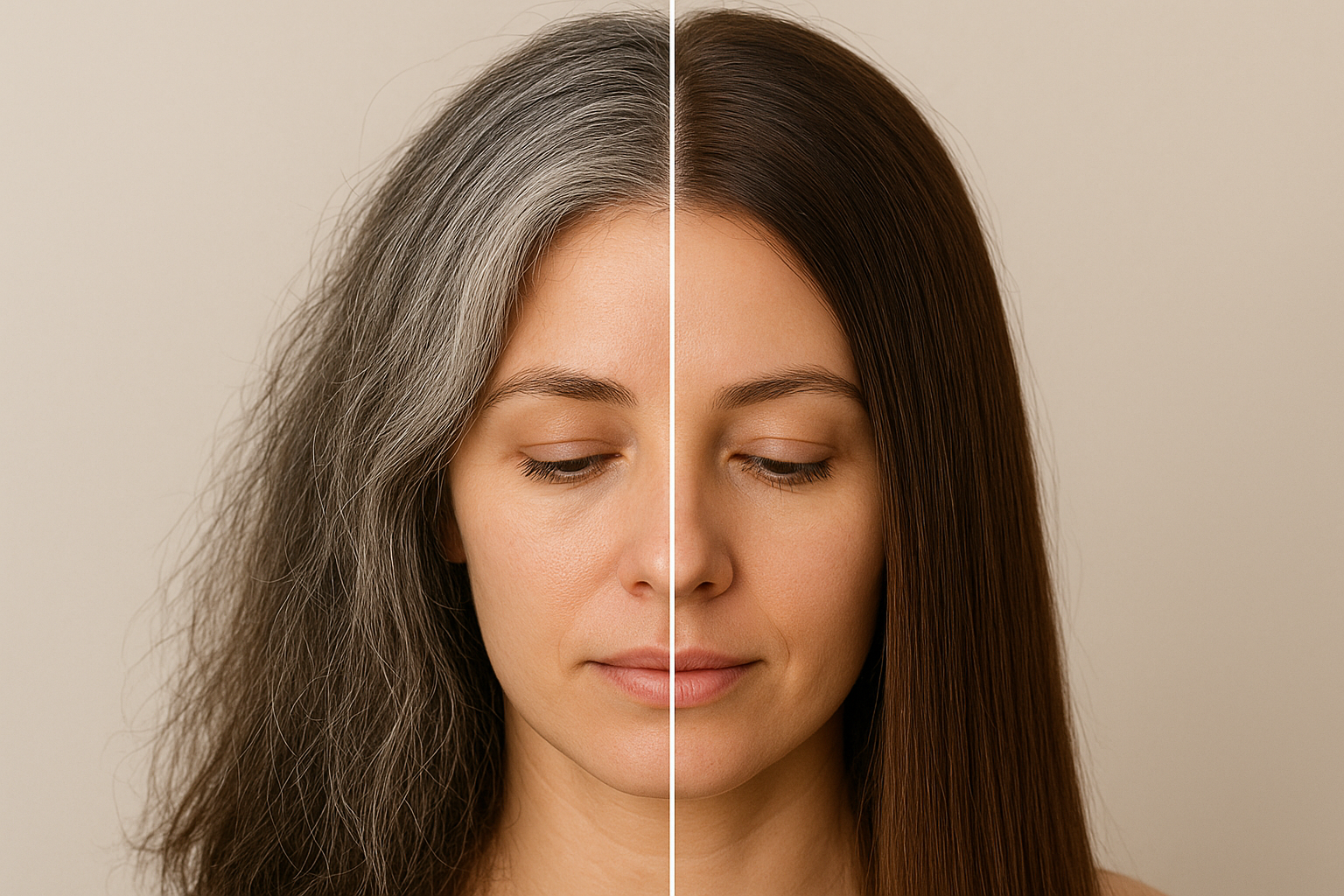 Shampoo natural com café e alecrim ajuda a escurecer os fios, devolver o brilho e disfarçar os grisalhos de forma prática/Foto ChatGPT