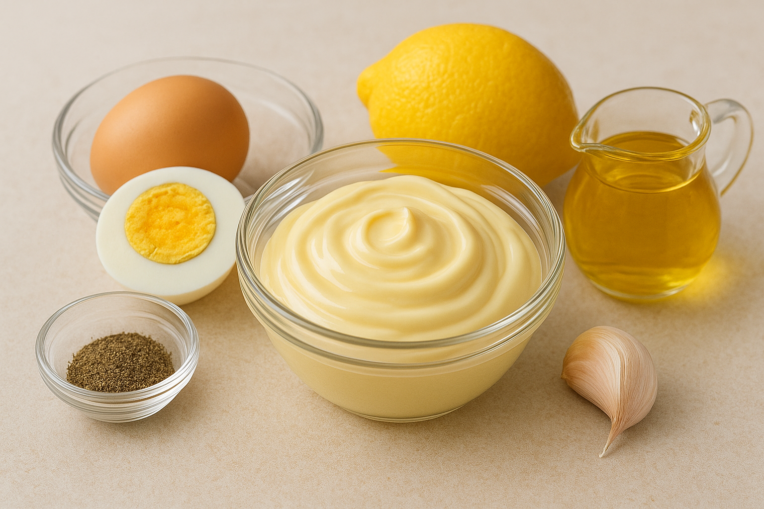 Receita de maionese caseira/Foto ChatGPT