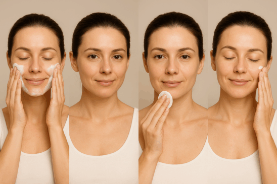 Rotina de skincare para eliminar rugas/Foto: ChatGPT