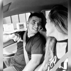 Cleiton Santana dos Santos e Íris Rocha