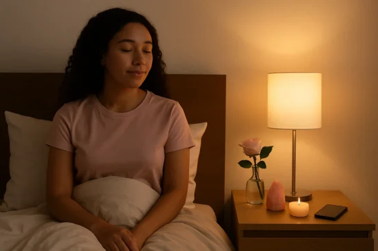 Como usar sua mesa de cabeceira para atrair amor e equilíbrio