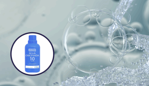 Água oxigenada é usada em kits de descoloração para pelos, mas exige cuidados para evitar irritações na pele/Foto: Canva