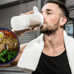 Refeições pós-treino com 30 gramas de proteína ajudam na recuperação muscular e podem ser adaptadas ao dia a dia (Foto: Reprodução)