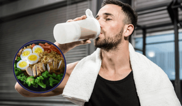 Refeições pós-treino com 30 gramas de proteína ajudam na recuperação muscular e podem ser adaptadas ao dia a dia (Foto: Reprodução)