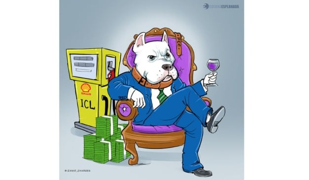 Pitbull trocou de lado